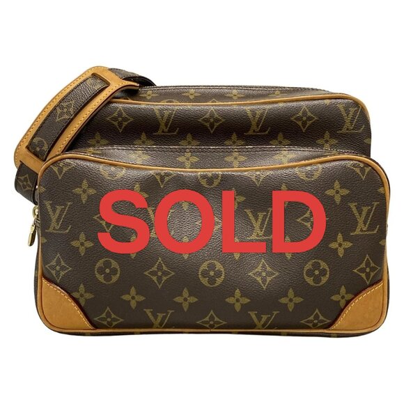 LOUIS VUITTON Nile Monogram - Shoulder Bag Monogram Canvas 918-042425 - Picture 1 of 14